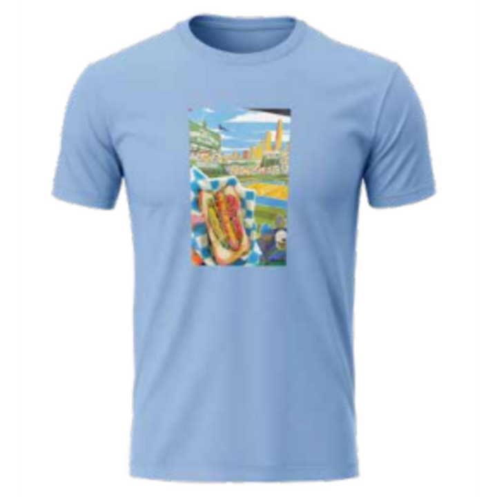 BIG 10 x SEC VOLLEYBALL HOTDOG UNISEX TEE