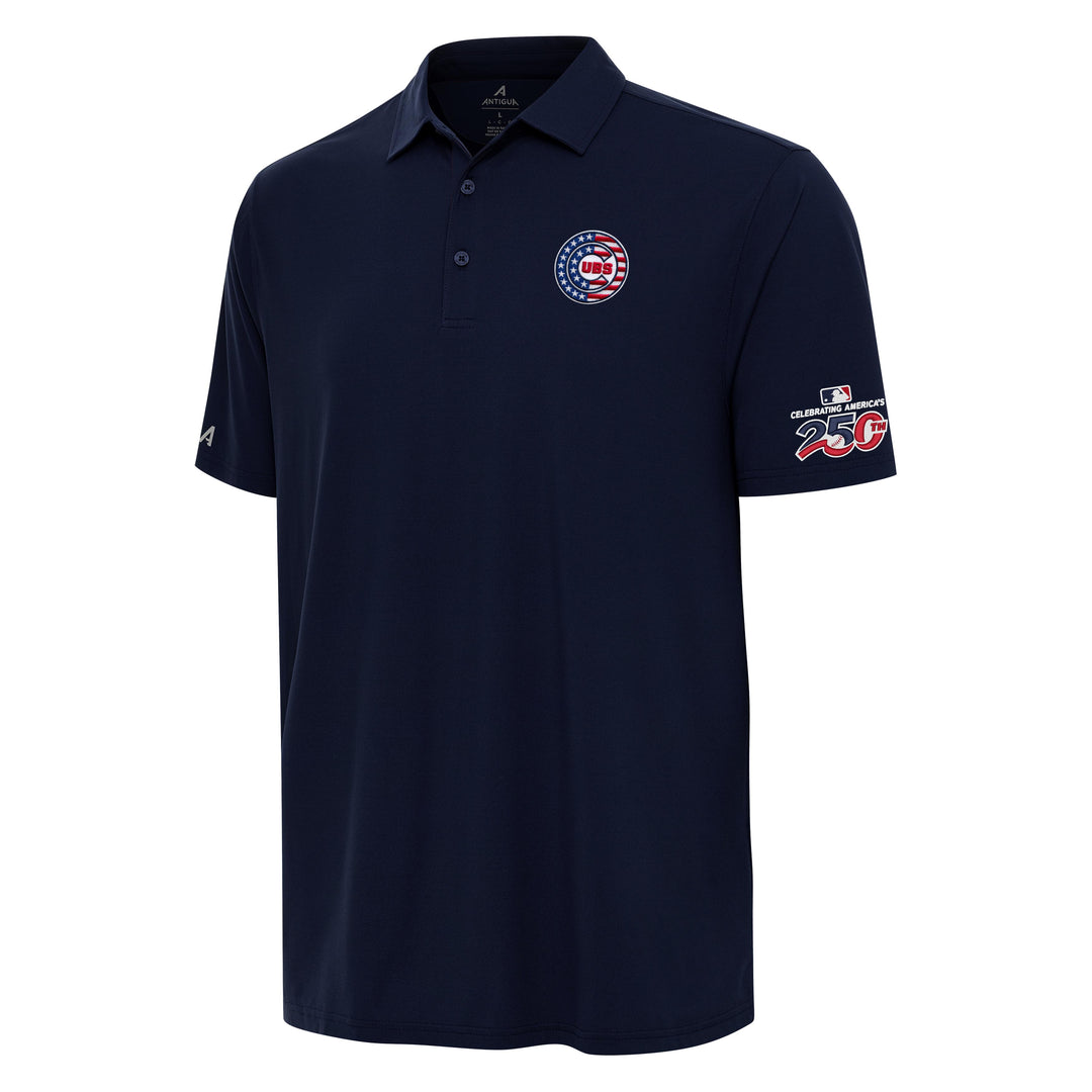 Chicago Cubs USA 250th Anniversary Polo by Antigua Polos THE ANTIGUA GROUP