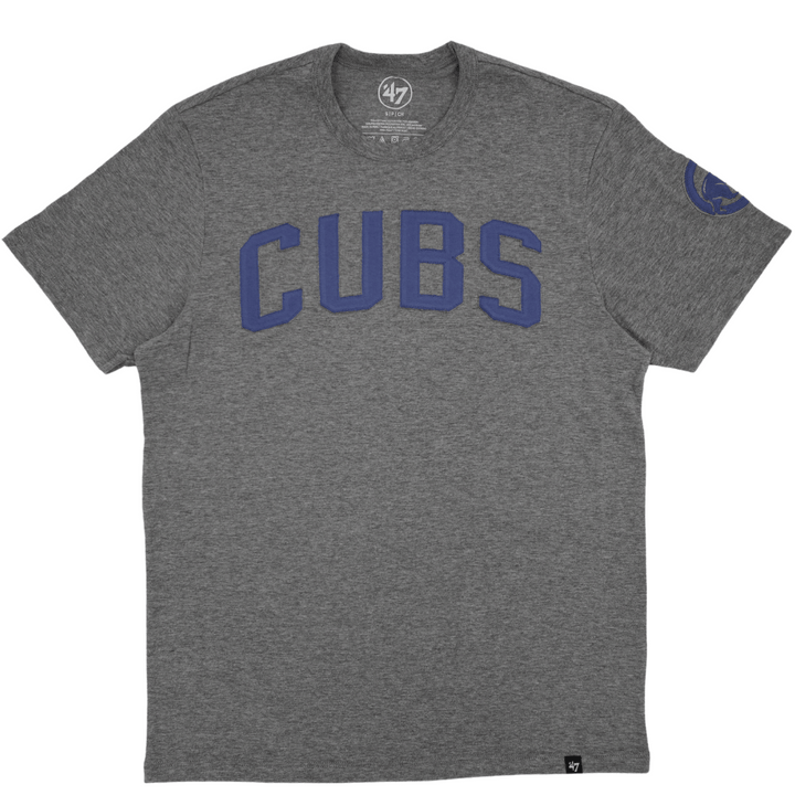 CHICAGO CUBS '47 WALKING BEAR SLATE GREY TEE