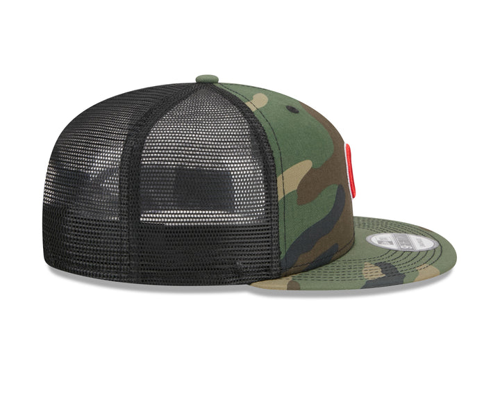 Chicago Cubs New Era C Logo Camo 950 Cap