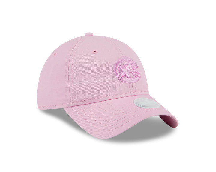 CHICAGO CUBS NEW ERA WOMEN'S WALKING BEAR PINK ADJUSTABLE CAP