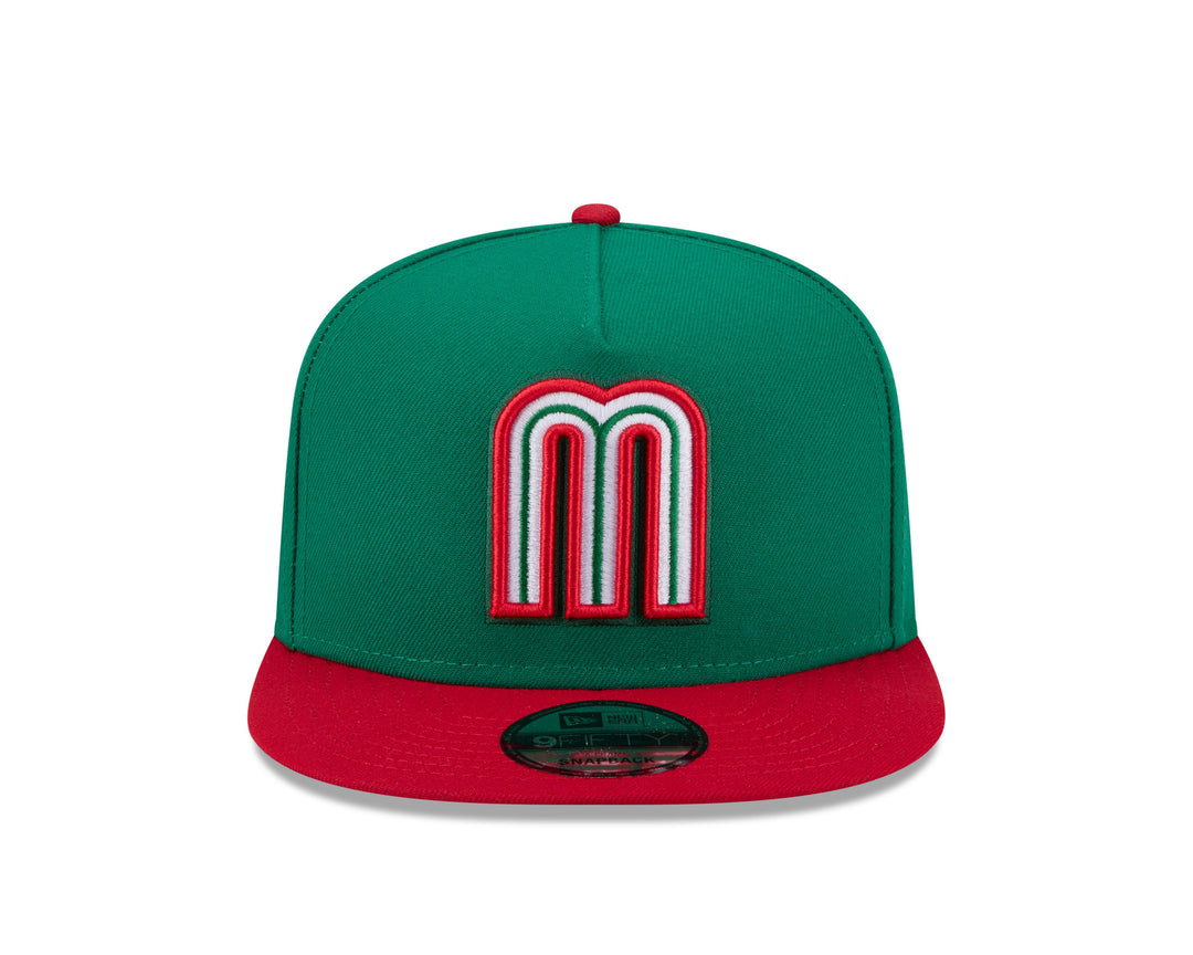 Mexico Baseball World Baseball Classic 9Fifty A-Frame Snapback Cap by New Era