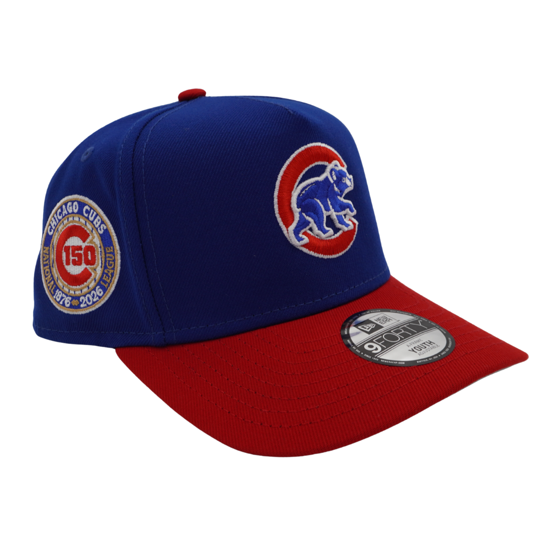 Chicago Cubs 150th Anniversary Logo 940 Youth Cap by New Era Caps NEW ERA CAP COMPANY