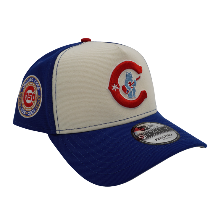 Chicago Cubs 150th Anniversary Alternate 2 Chrome 940 Snapback Cap by New Era Cap New Era