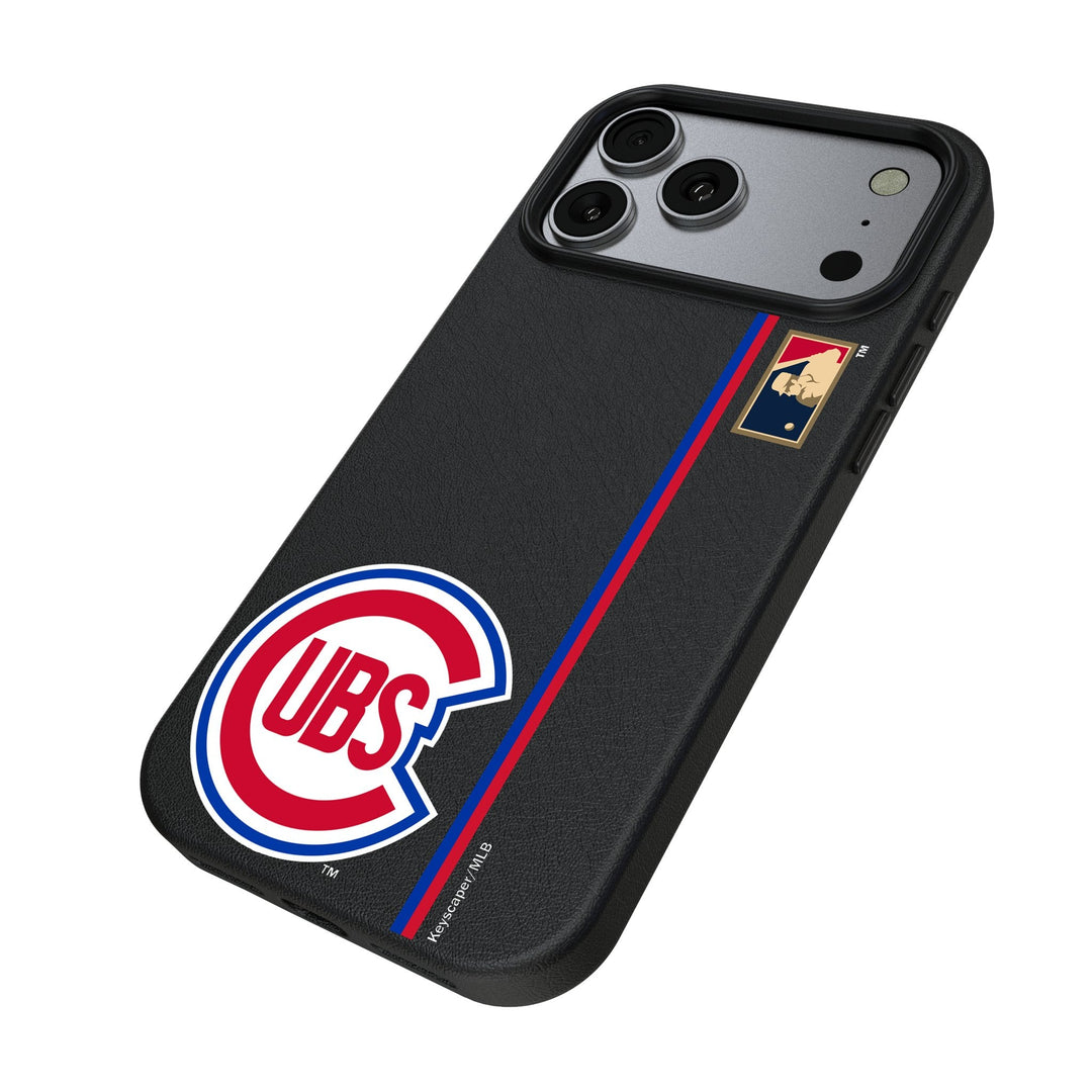 Chicago Cubs 1948-1956 - Cooperstown Collection Sidebar MagSafe Compatible Phone Case for Apple iPhone 17 Series Phone Cases Keyscaper