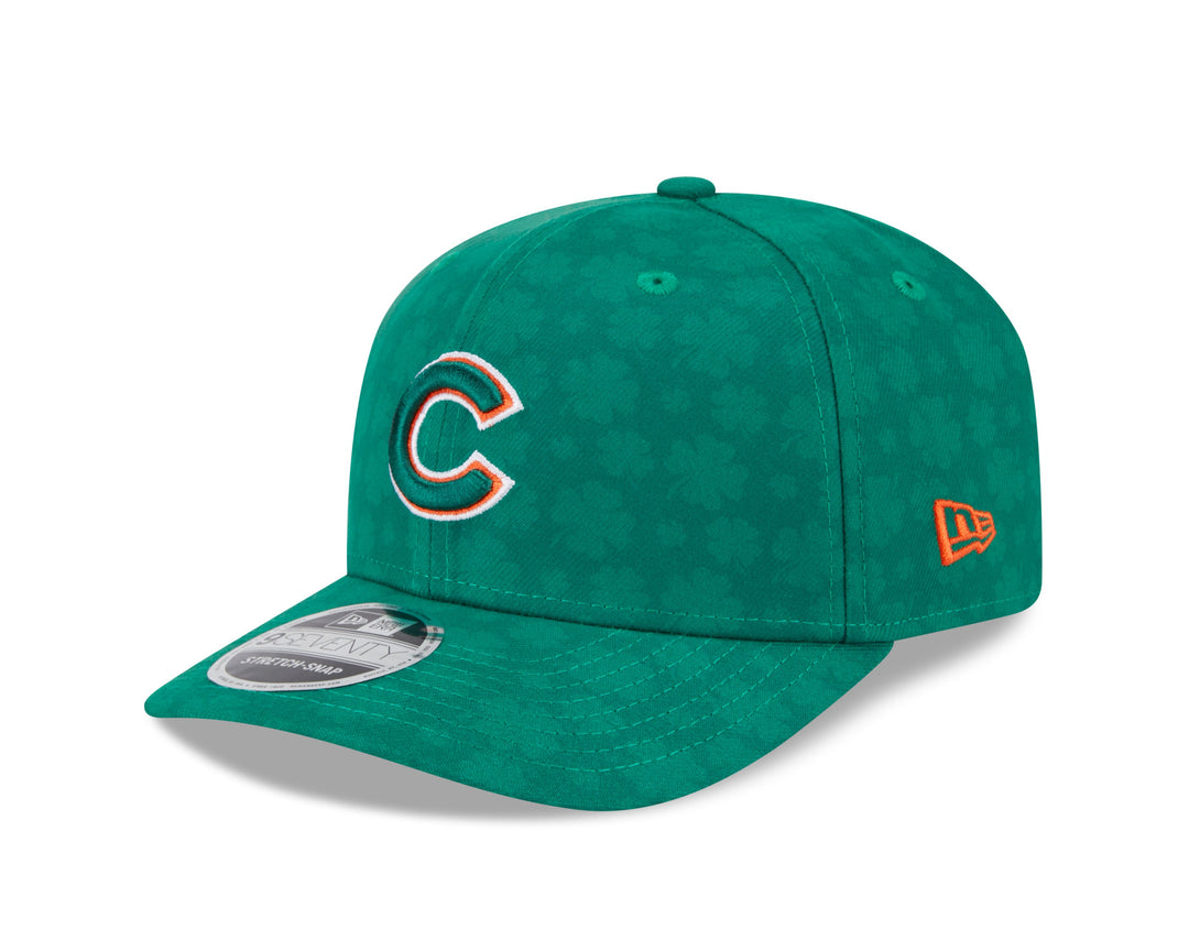 Chicago Cubs St. Patrick's Day Green 9FIFTY Snapback Cap by New Era Caps NEW ERA CAP COMPANY