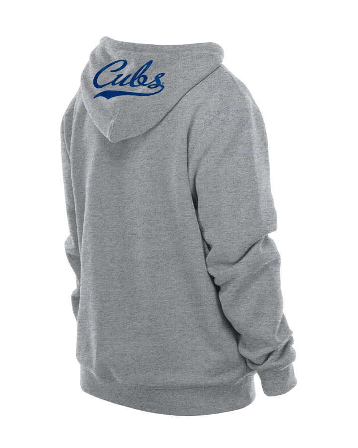 Chicago Cubs Logo Game Day Hoodie Grey by New Era Sweatshirts & Hoodies NEW ERA CAP COMPANY INC
