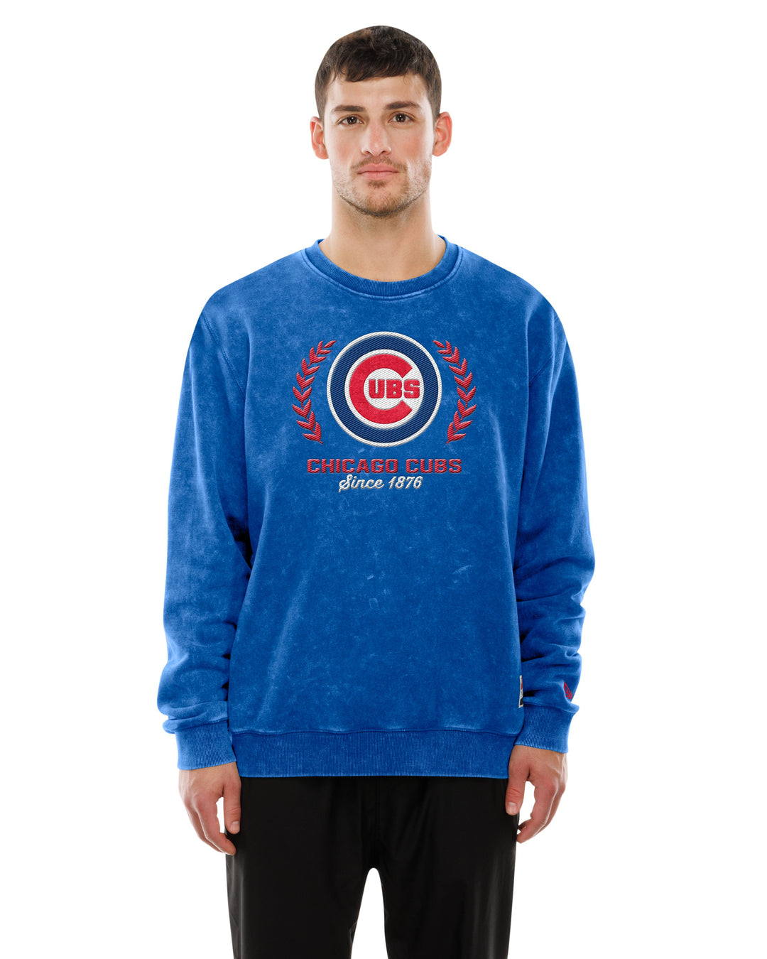 Chicago Cubs Throwback Crewneck by New Era Sweatshirts & Hoodies NEW ERA CAP COMPANY INC