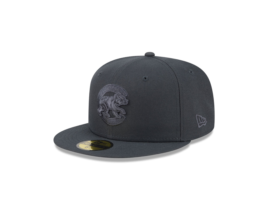 Chicago Cubs Walking Bear Two-Tone Grey 59FIFTY Cap by New Era Caps NEW ERA CAP COMPANY