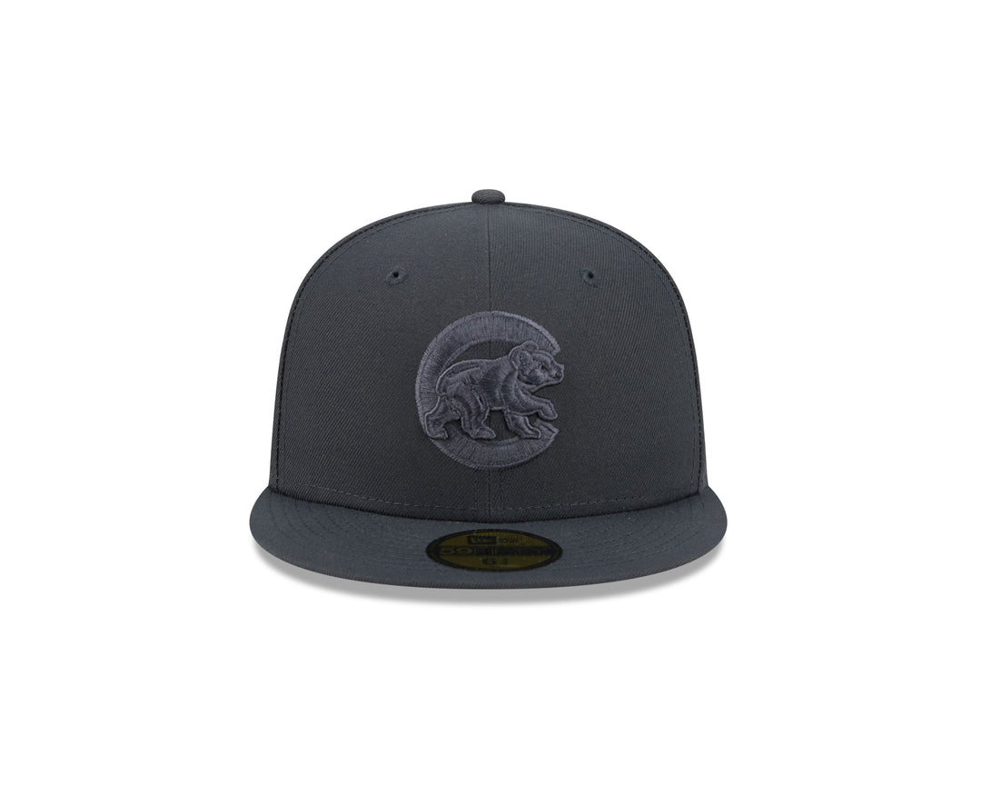 Chicago Cubs Walking Bear Two-Tone Grey 59FIFTY Cap by New Era Caps NEW ERA CAP COMPANY