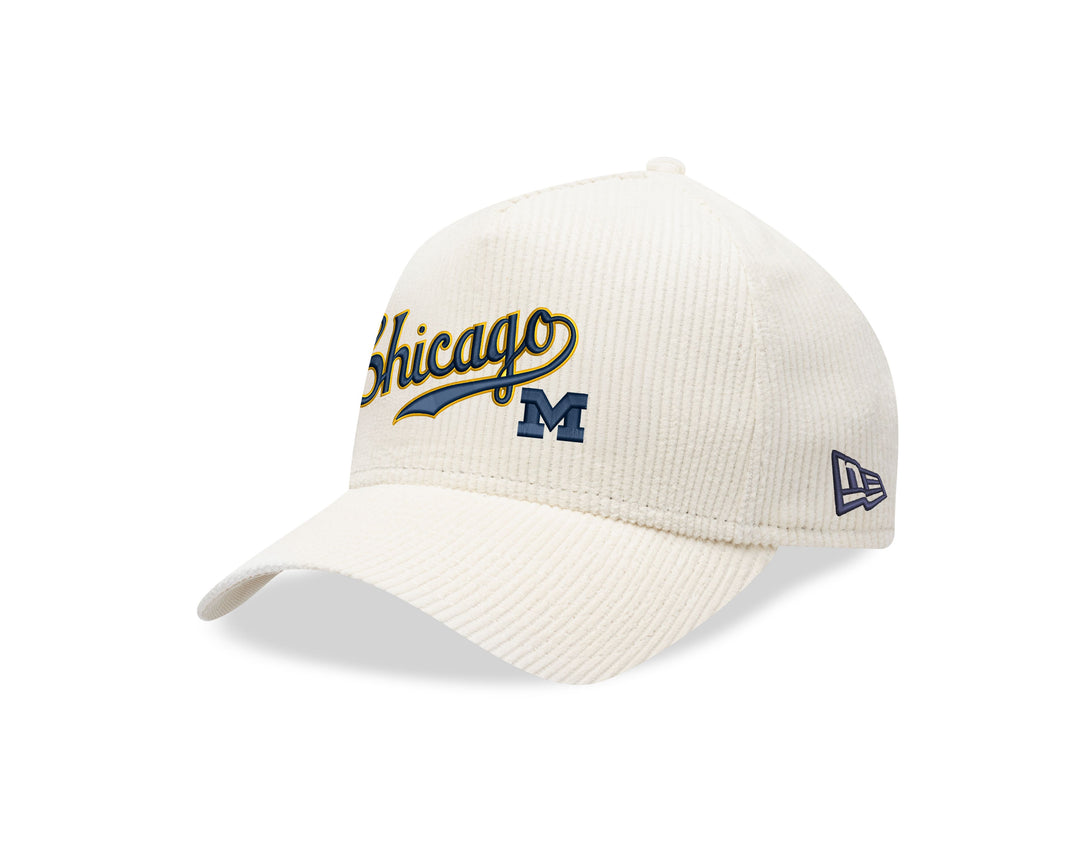 Chicago Cubs x University of Michigan 2026 College Cap by New Era