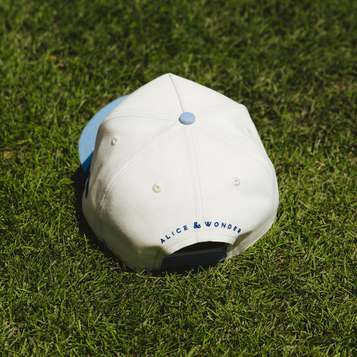 Chicago Cubs x Alice &amp; Wonder Two-Tone Rope 940 Cap — Light Blue