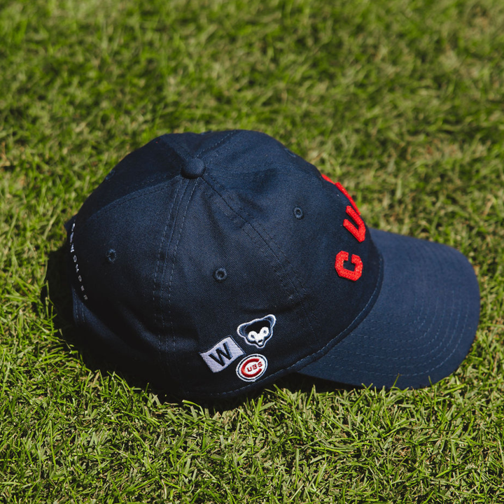 Chicago Cubs x Alice &amp; Wonder Felt Appliqué 920 Cap