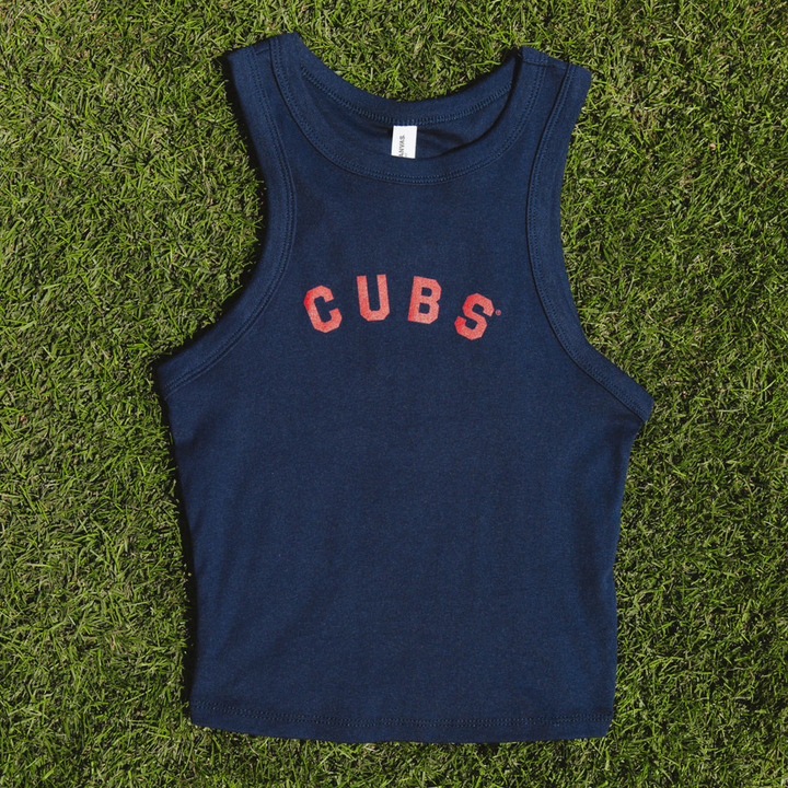 Chicago Cubs x Alice &amp; Wonder Cubs Baby Tank — Navy