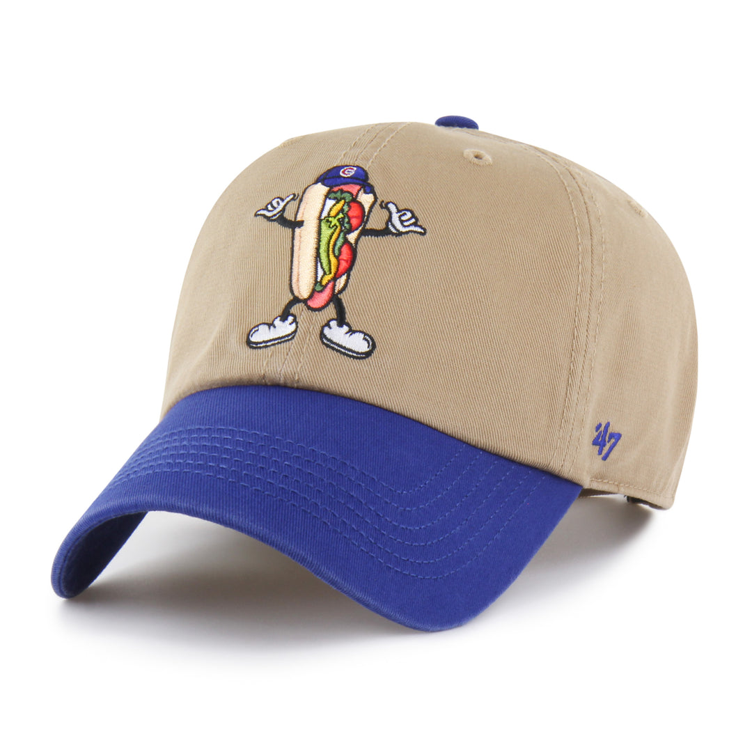 Chicago Cubs Chicago Dog Cleanup Adjustable Cap by '47 Brand Caps TWINS ENTERPRISE