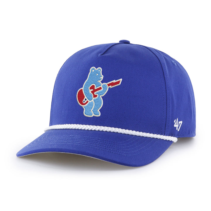 Chicago Cubs Blues Alt Rock Bear Rope Royal Hitch Cap by '47 Brand '47 BRAND