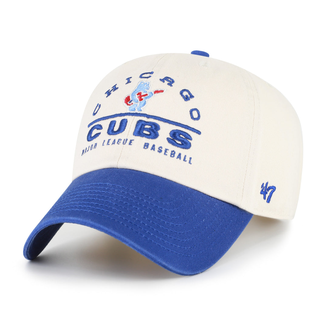 Chicago Cubs Blues Bear Windham Clean Up Cap by '47 Brand Caps TWINS ENTERPRISE INC