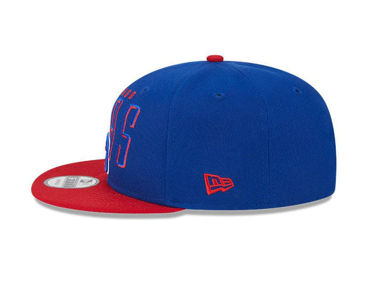 CHICAGO CUBS NEW ERA BULLSEYE 9FIFTY THROWBACK SNAPBACK CAP