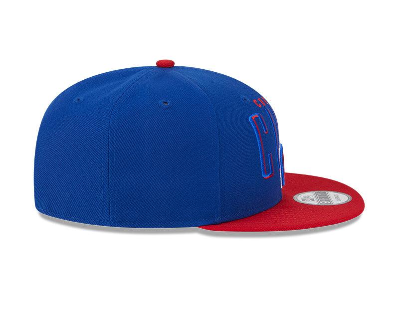 CHICAGO CUBS NEW ERA BULLSEYE 9FIFTY THROWBACK SNAPBACK CAP