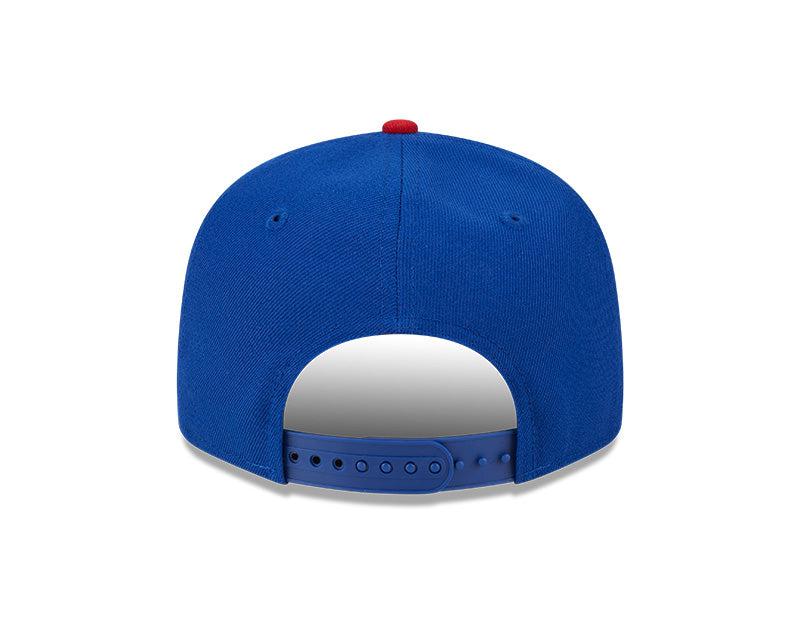 CHICAGO CUBS NEW ERA BULLSEYE 9FIFTY THROWBACK SNAPBACK CAP