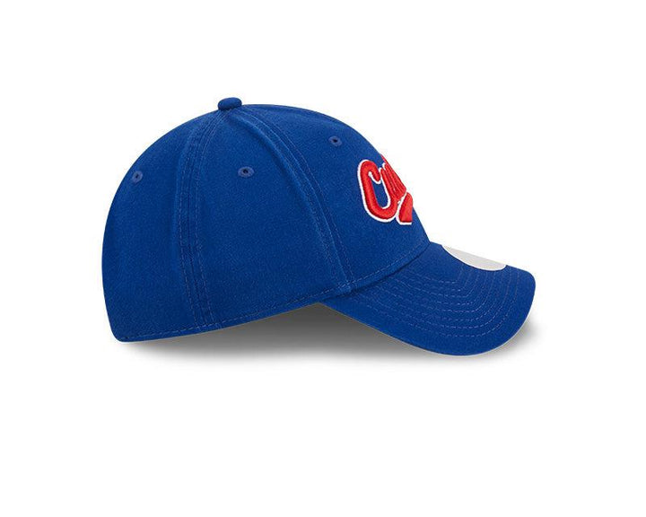 CHICAGO CUBS NEW ERA WOMEN'S CHEER BLUE ADJUSTABLE CAP