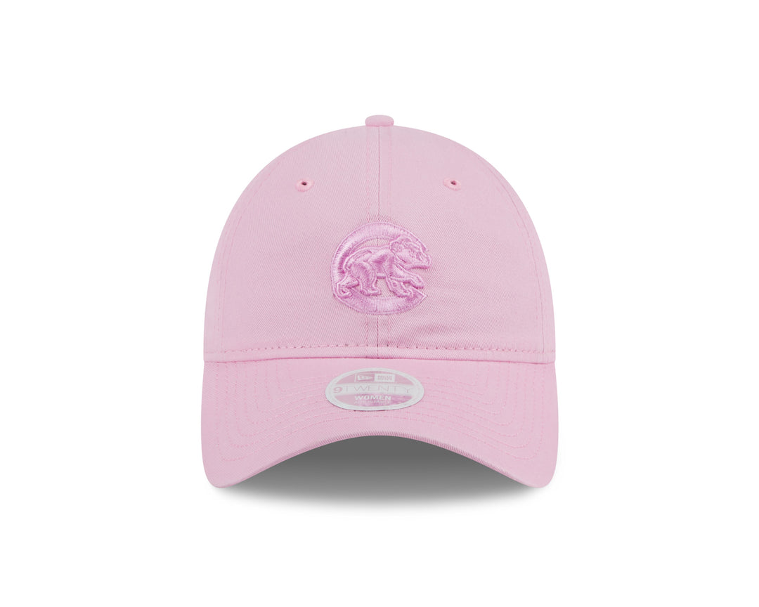 CHICAGO CUBS NEW ERA WOMEN'S WALKING BEAR PINK ADJUSTABLE CAP