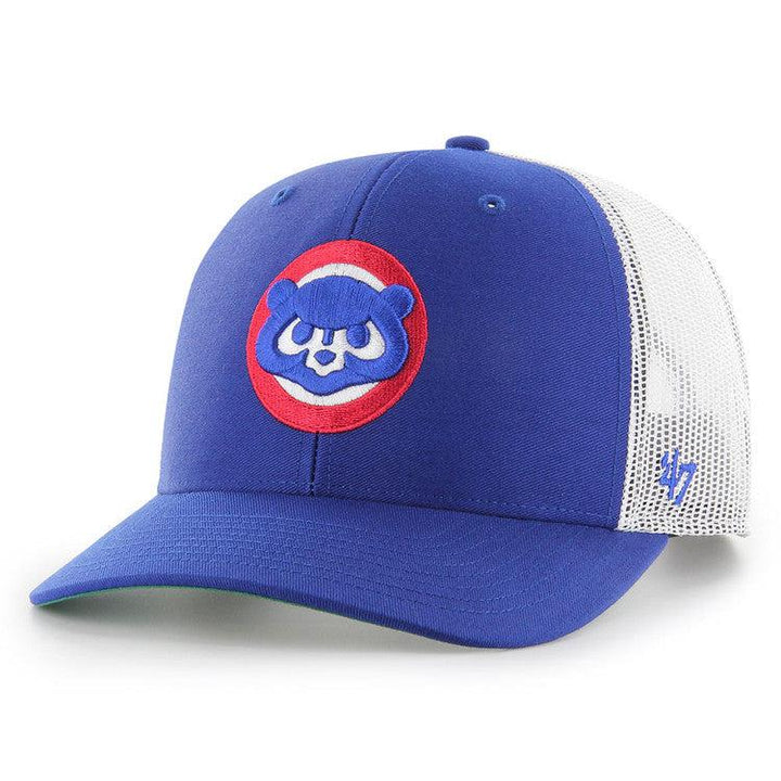 CHICAGO CUBS '47 1984 COOPERSTOWN TRUCKER SNAPBACK CAP