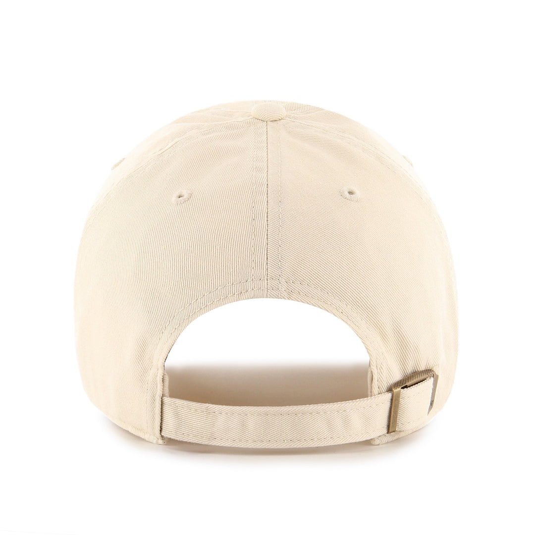 Chicago Cubs Blues Alt Script Side Hit Natural Clean Up Cap by '47 Brand '47 BRAND