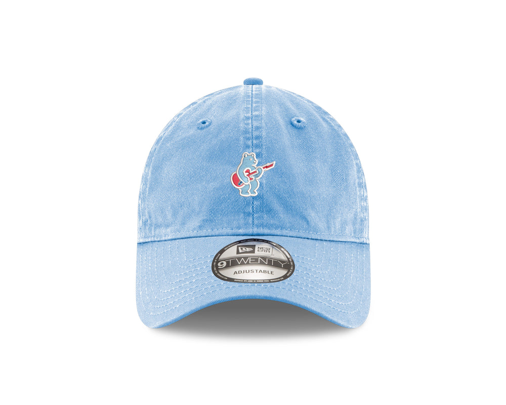 Chicago Cubs Blues Alt Bear Micro 9TWENTY Sky Cap by New Era Caps NEW ERA CAP COMPANY