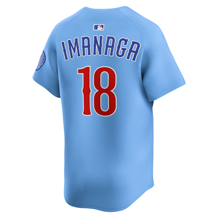 Chicago Cubs Shōta Imanaga Blues Alternate Limited Baby Blue Jersey by Nike Jerseys NIKE