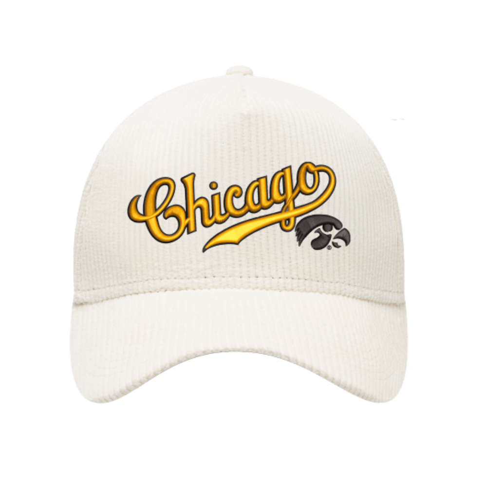 Chicago Cubs x University of Iowa College Cap by New Era Caps NEW ERA CAP COMPANY