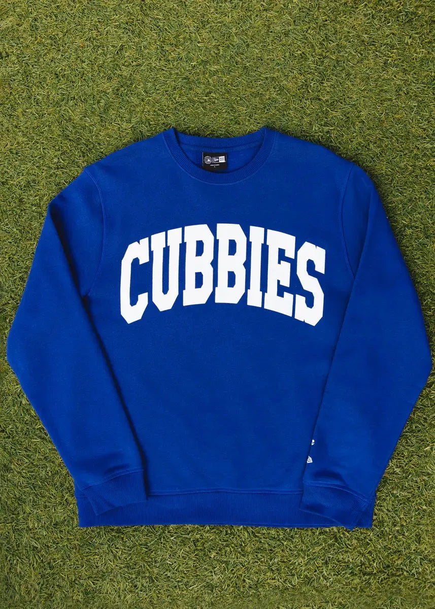 Chicago Cubs X Alice & Wonder Cubbies Puff Royal Blue Sweatshirt Sweatshirts & Hoodies Ivy Shop