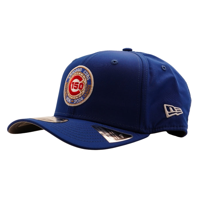Chicago Cubs 150th Anniversary Logo Cap in Royal Blue by New Era