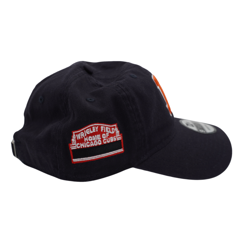 Wrigley Field Marquee X University of Illinois Urbana-Champaign Navy Adjustable Cap Cap NEW ERA CAP COMPANY INC