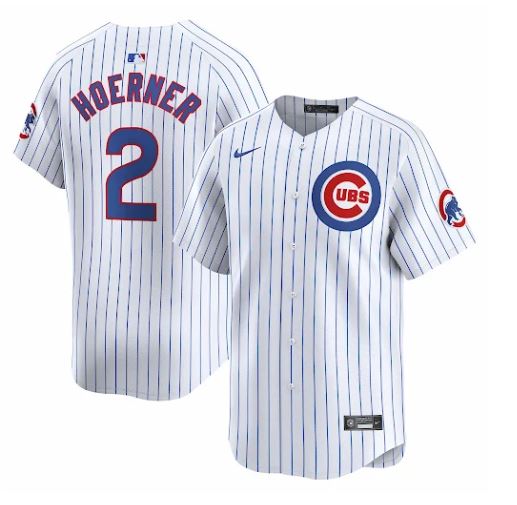 CHICAGO CUBS NIKE MEN'S NICO HOERNER HOME LIMITED JERSEY