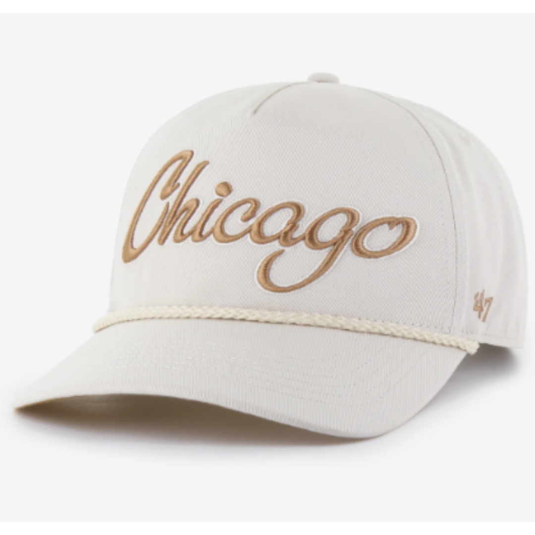 CHICAGO CUBS '47 C LOGO BONE HITCH ADJUSTABLE CAP