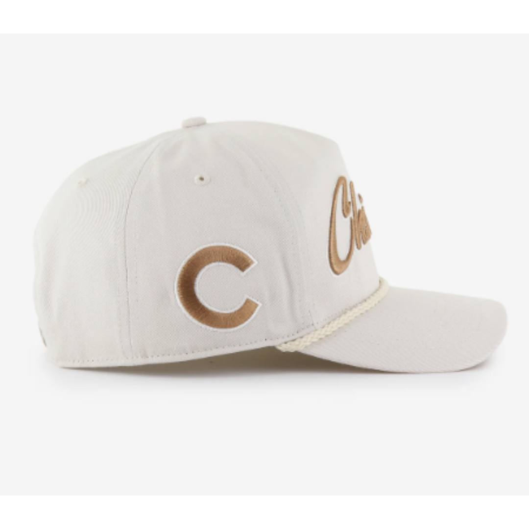 CHICAGO CUBS '47 C LOGO BONE HITCH ADJUSTABLE CAP