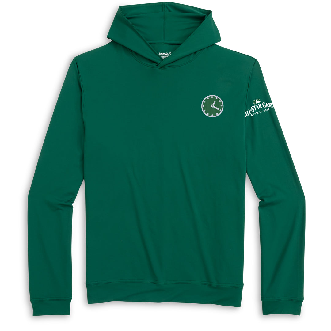 SWA CUB ASG HOR CLOCK MOTION HOODIE GREEN JOHNNIE O