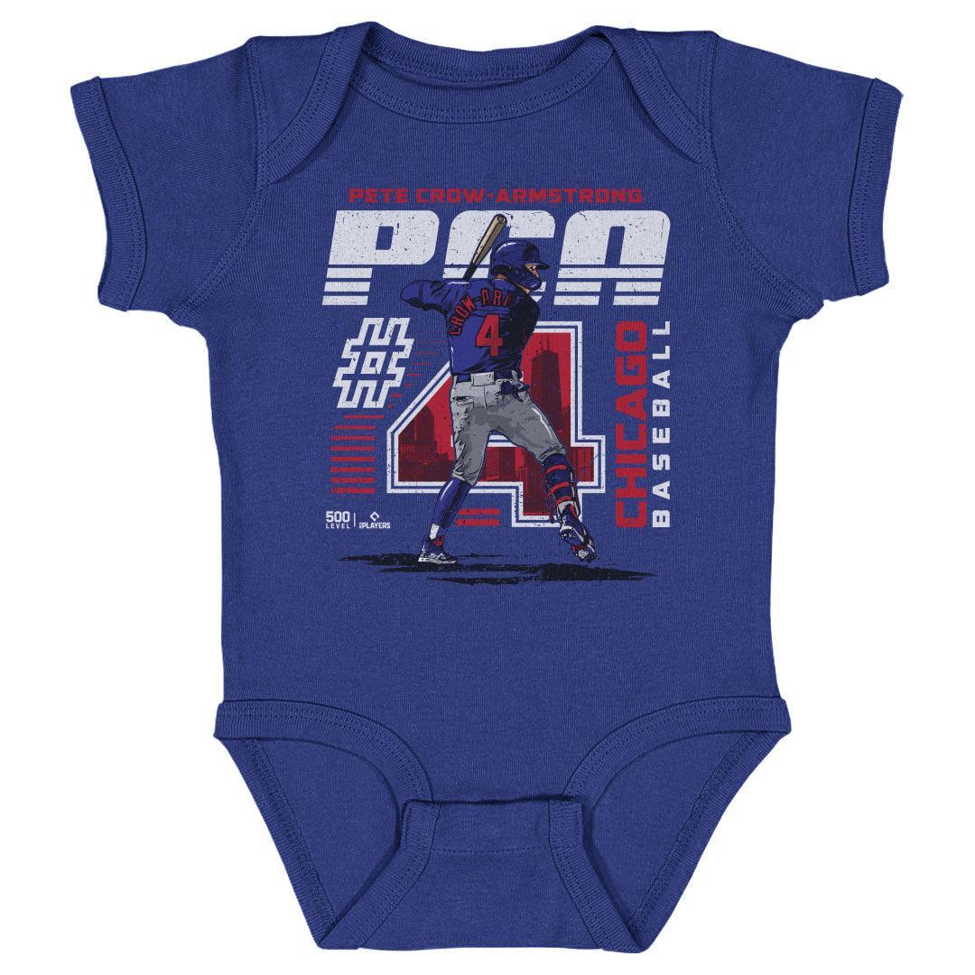 Chicago Cubs Pete Crow-Armstrong Onesie Kids Baby Onesie 500 LEVEL