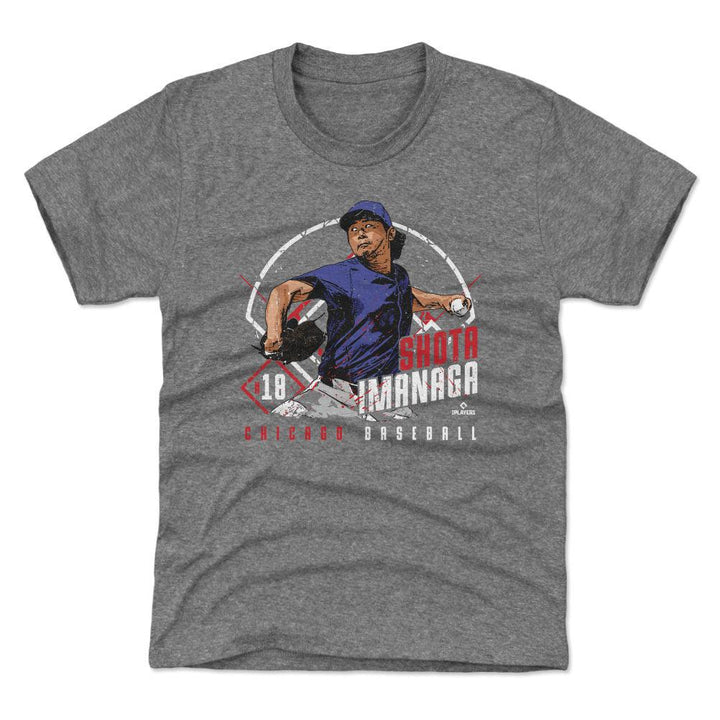 CHICAGO CUBS YOUTH SHŌTA IMANAGA PITCHING SHORT SLEEVE TEE