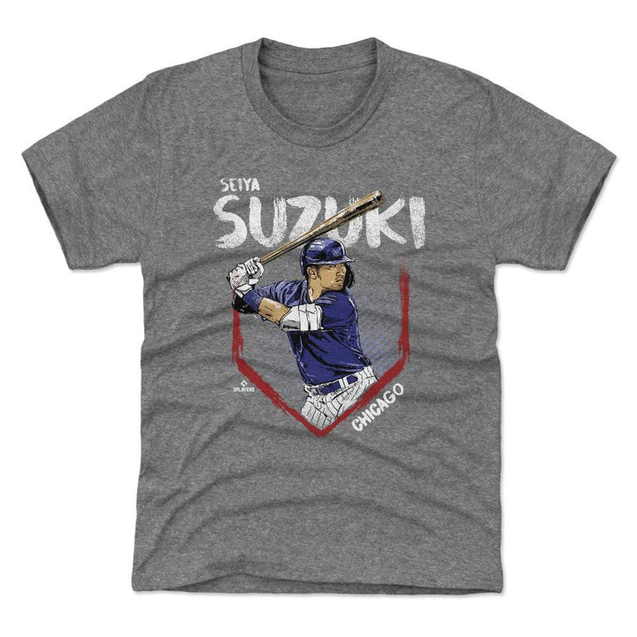 CHICAGO CUBS YOUTH SEIYA SUZUKI SHORT SLEEVE TEE