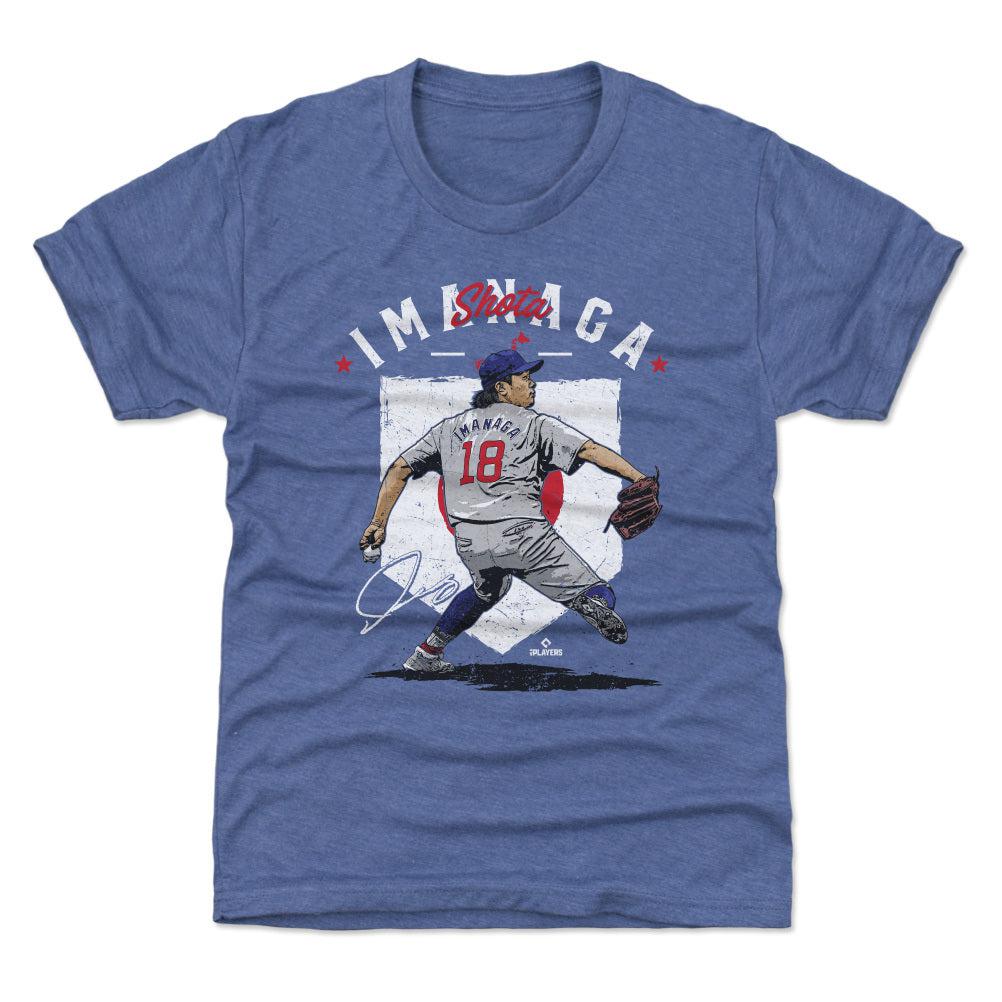 CHICAGO CUBS YOUTH SHŌTA IMANAGA JAPAN FLAG PITCH SHORT SLEEVE TEE