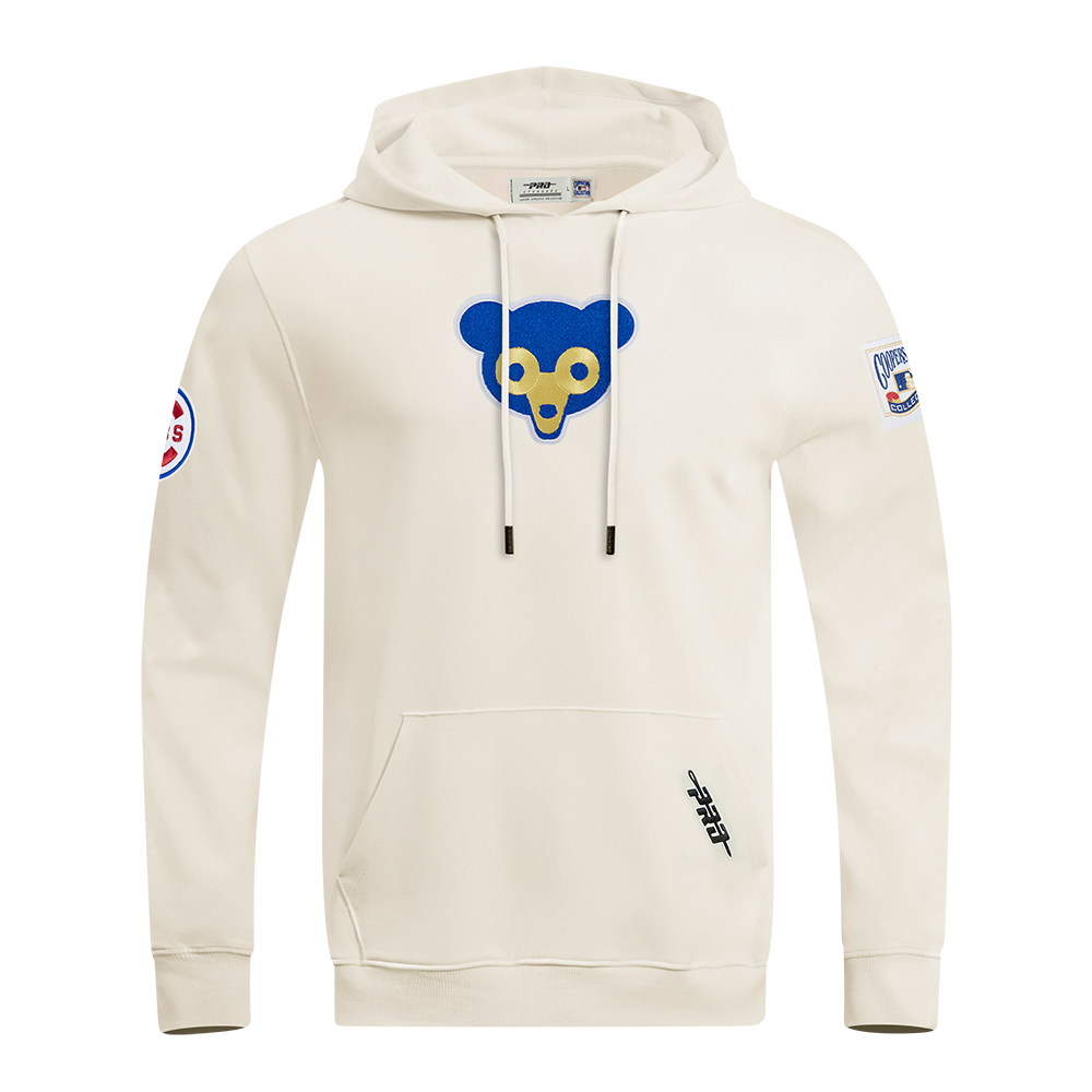 Chicago Cubs 1969 Cooperstown Hoodie in Cream by Pro Standard Sweatshirts &amp; Hoodies PRO STANDARD