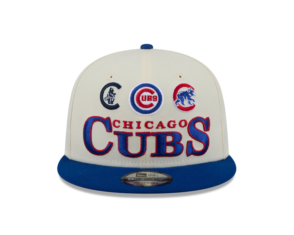 Chicago Cubs Logos Archive 9Fifty Snapback Cap by New Era Caps NEW ERA CAP COMPANY INC