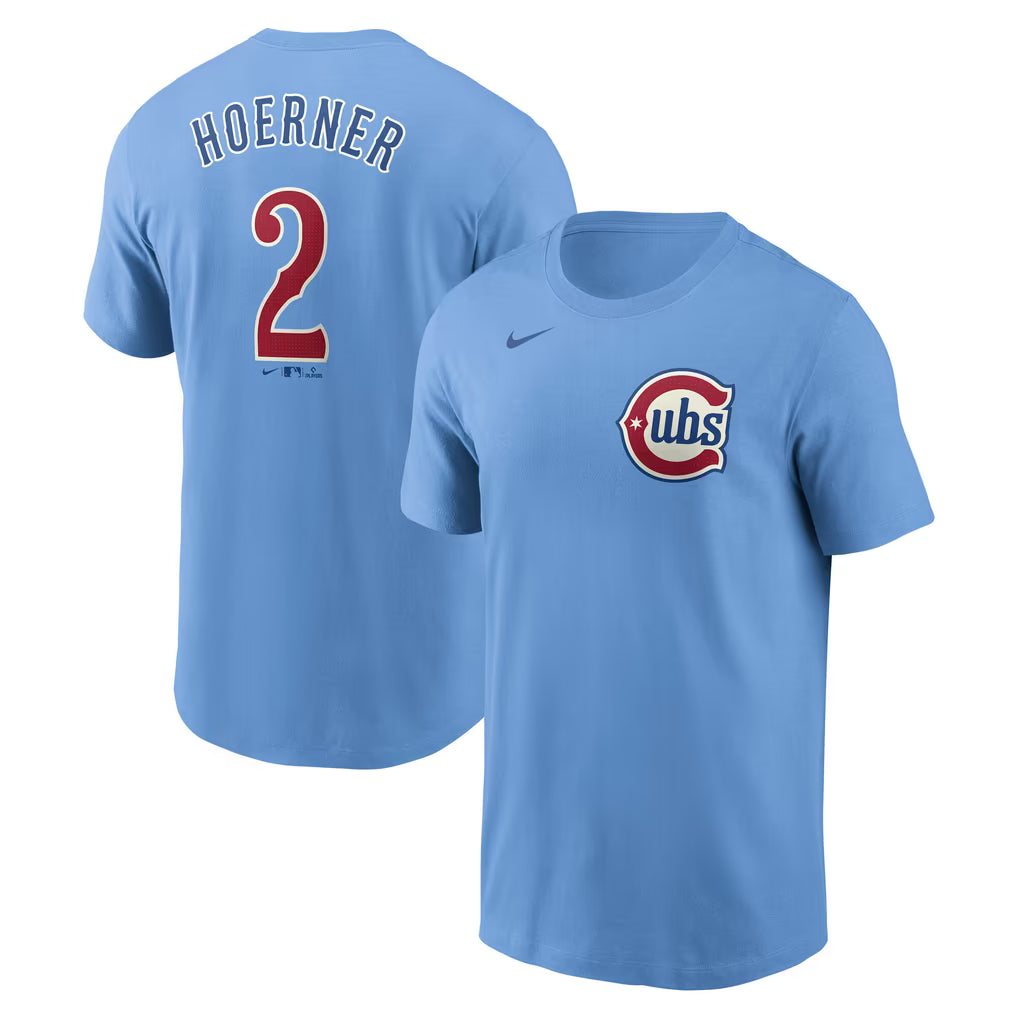 Chicago Cubs Nico Hoerner Chicago Blues Men&
