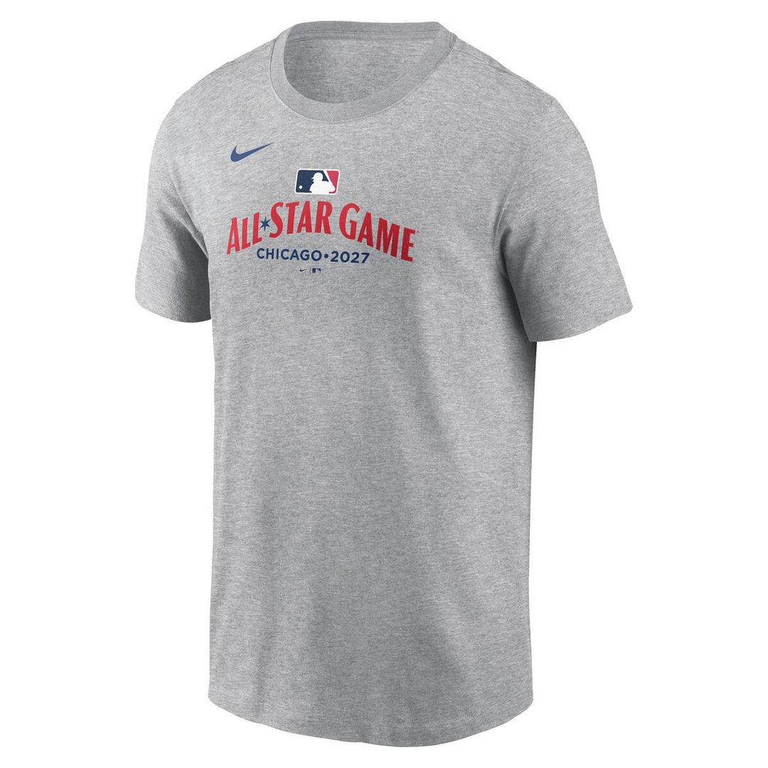 Chicago Cubs 2027 All-Star Game Nike Wordmark Tee in Grey Shirts NIKE USA