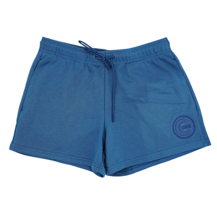 CHICAGO CUBS PRO STANDARD WOMEN'S BLUE SWEATSHORTS