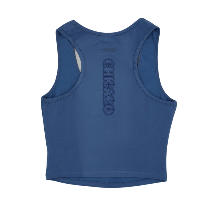 CHICAGO CUBS PRO STANDARD WOMEN'S BLUE TANK TOP