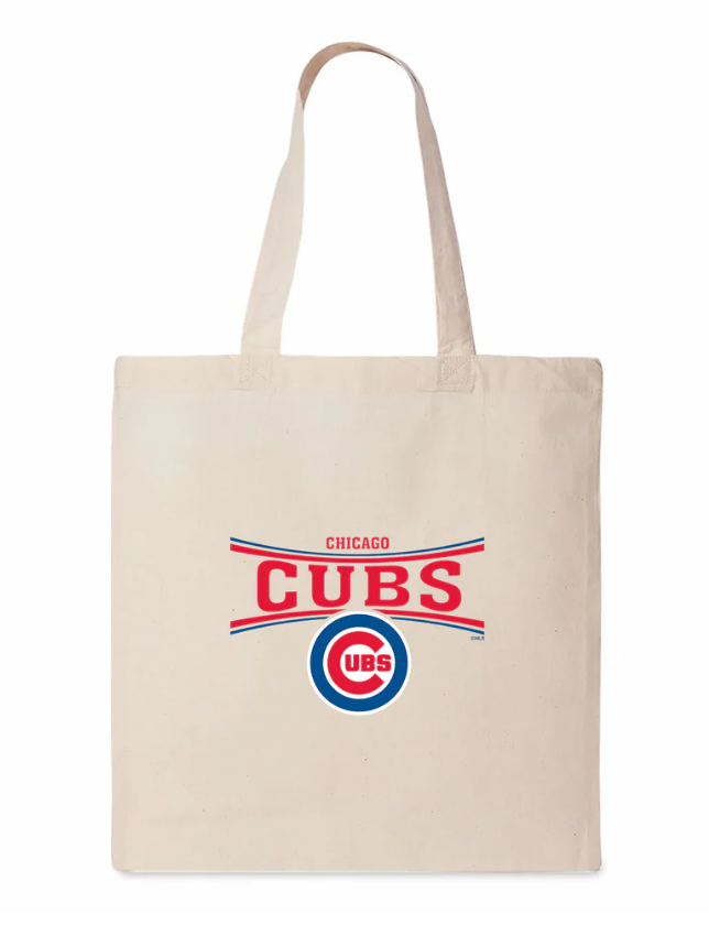 Chicago Cubs Bullseye Canvas Tote Bag by Northwest Bags & Backpacks NORTHWEST COMPANY