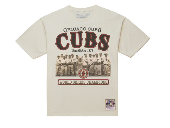 Chicago Cubs 1908 World Series Champions Classic T-Shirt by Mitchell &amp; Ness